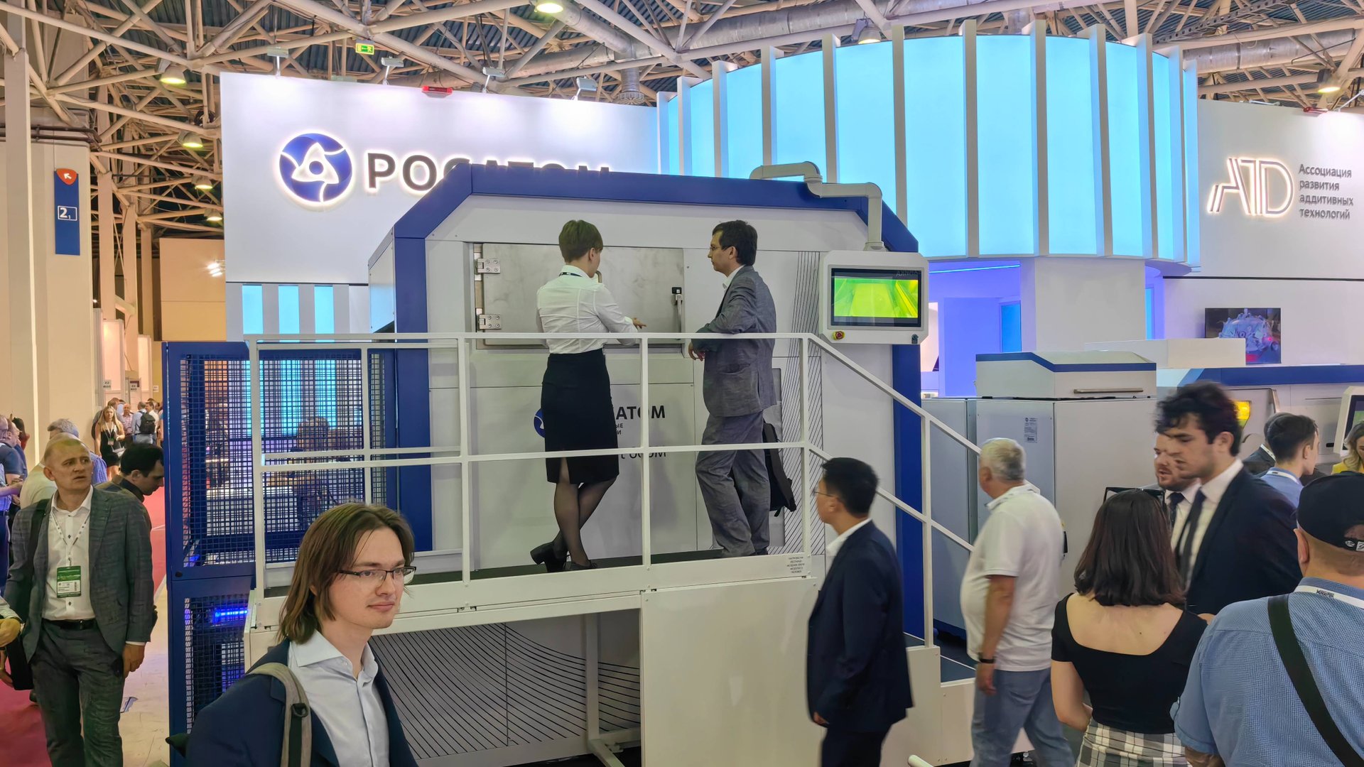 Компания «Росатом Аддитивные технологии» на выставке «Металлообработка»-2025 в Москве смотреть онлайн
