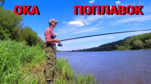 ПОПЛАВОК ЛУЧШЕ ДОНКИ. Рыбалка в проводку на Оке. Густера, плотва и другая рыба.