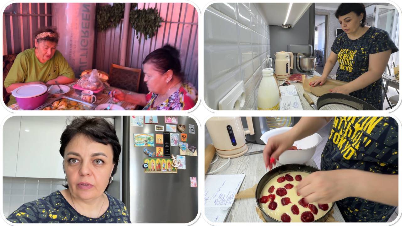 пирог НА СКОРУЮ РУКУ и РАБОТАТЬ__готовлю УЖИН смотреть онлайн