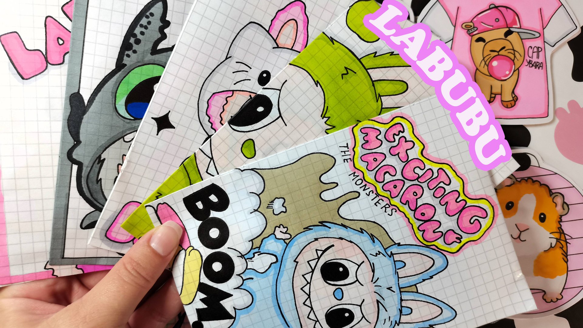 LABUBU🐾Одежда для LABUBU🌸Очень красивая коллекция😻 Распаковка бумажных сюрпризов💕