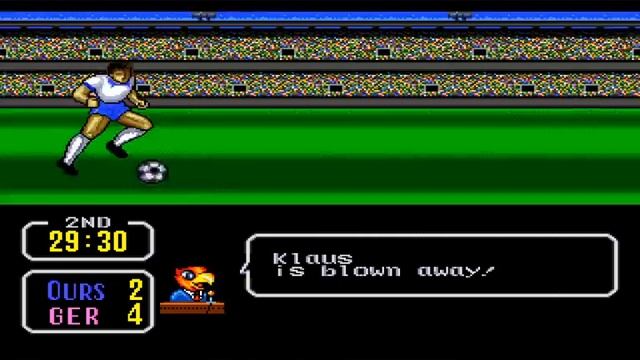 TECMO CUP FOOTBALL GAME MEGA DRIVE прохождения часть 10финал