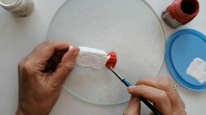 Ёлочная ватная игрушка Конфетка из ваты