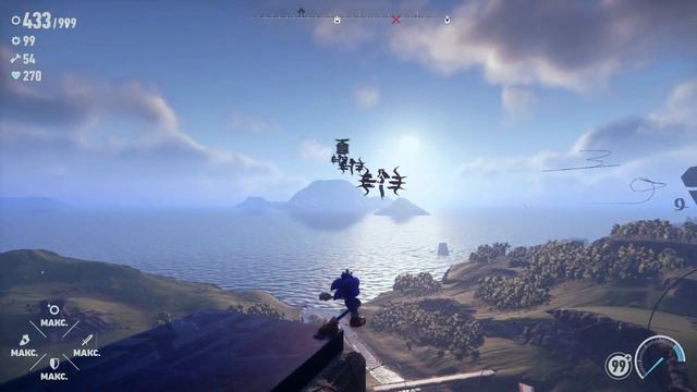 Просто бегаю в Sonic Frontiers 2