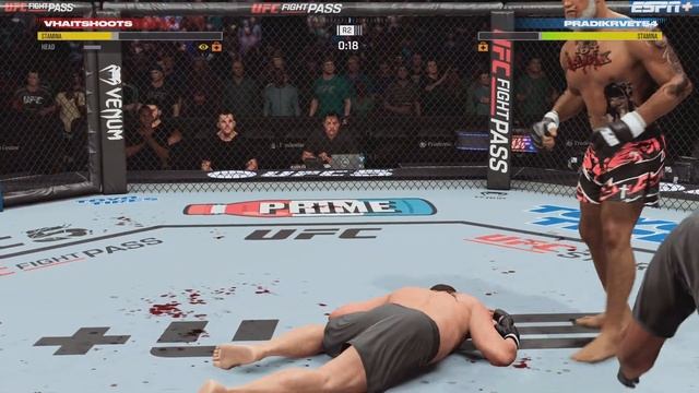 EA SPORTS UFC 5 Нокаут из клинча