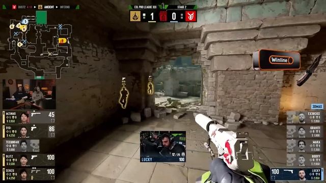 3DMAX vs TheMongolZ - ESL Pro League Season 21 - ЛУЧШИЕ МОМЕНТЫ CS2 | КРИВОЙ Э? смотреть онлайн