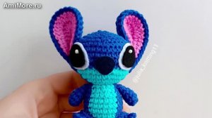 Амигуруми: схема Стич | Игрушки вязаные крючком