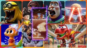 8 Монстров, выполняющих задание - Вращающееся колесо 7