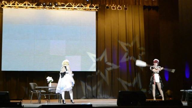 некосбенд юнит А - Люмин, Розария (Genshin Impact) смотреть онлайн