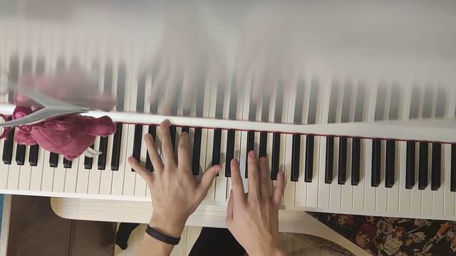 волчица и пряности опенинг на пианино