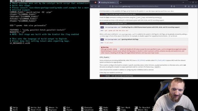 Полное руководство по установке Gentoo Linux для новых поль смотреть онлайн