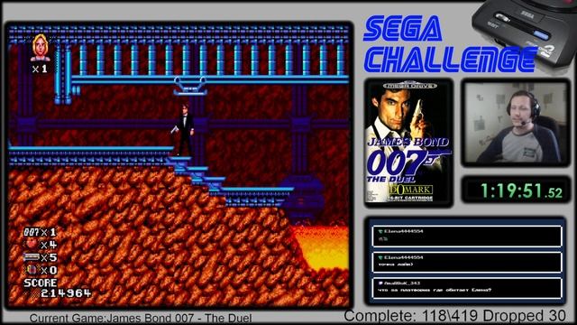 James Bond 007: The Duel (sega) - complete (пройден) смотреть онлайн