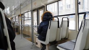поездка в Ростовском ТРАМВАЕ, Борт 079 ( 71-619 кту)