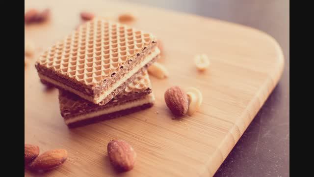 Как делают вафли