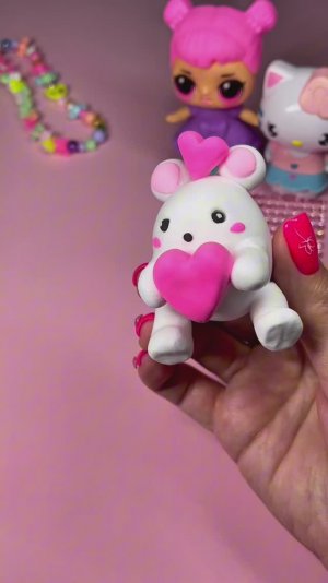 Милые Зверушки из Воздушного пластилина