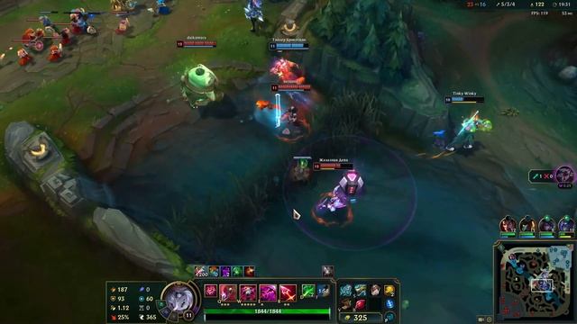 Леталити браер поедает врагов || Лига легенд браер || Leag