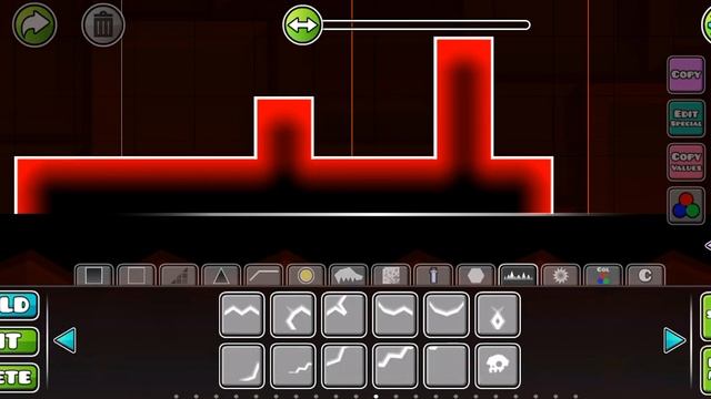 как сделать стиль Bloodbath в Geometry Dash