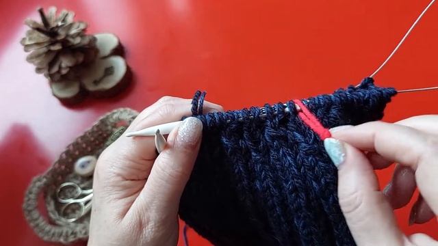 #10 #Балаклава резинкой 2×2 #вязание #спицами #снуля