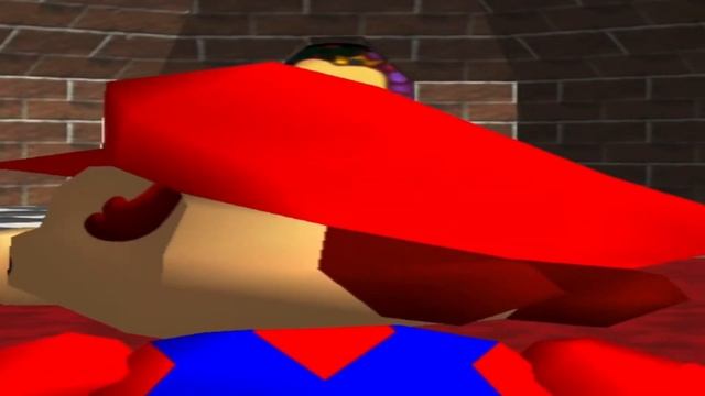 Широкий Марио (он идёт, но он всегда в кадре)