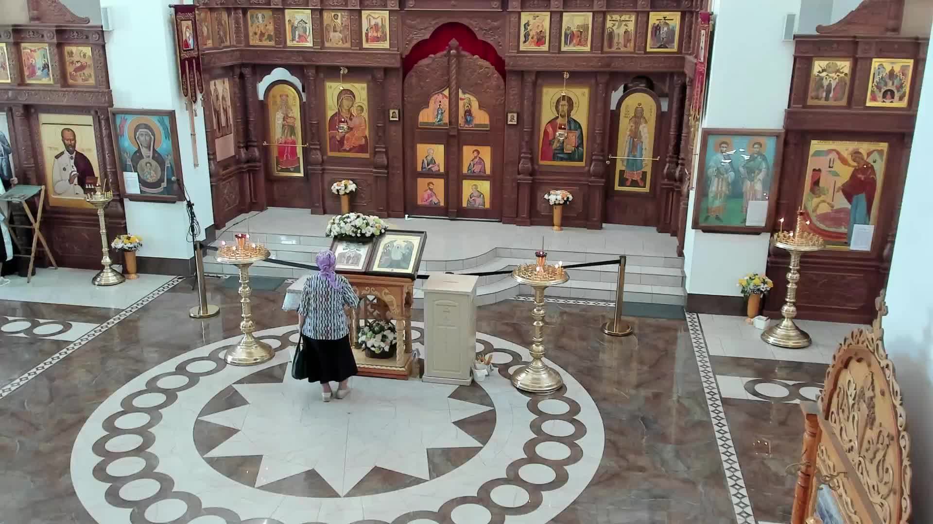 Богослужение в храме Космы и Дамиана 31.05.2025г. смотреть онлайн