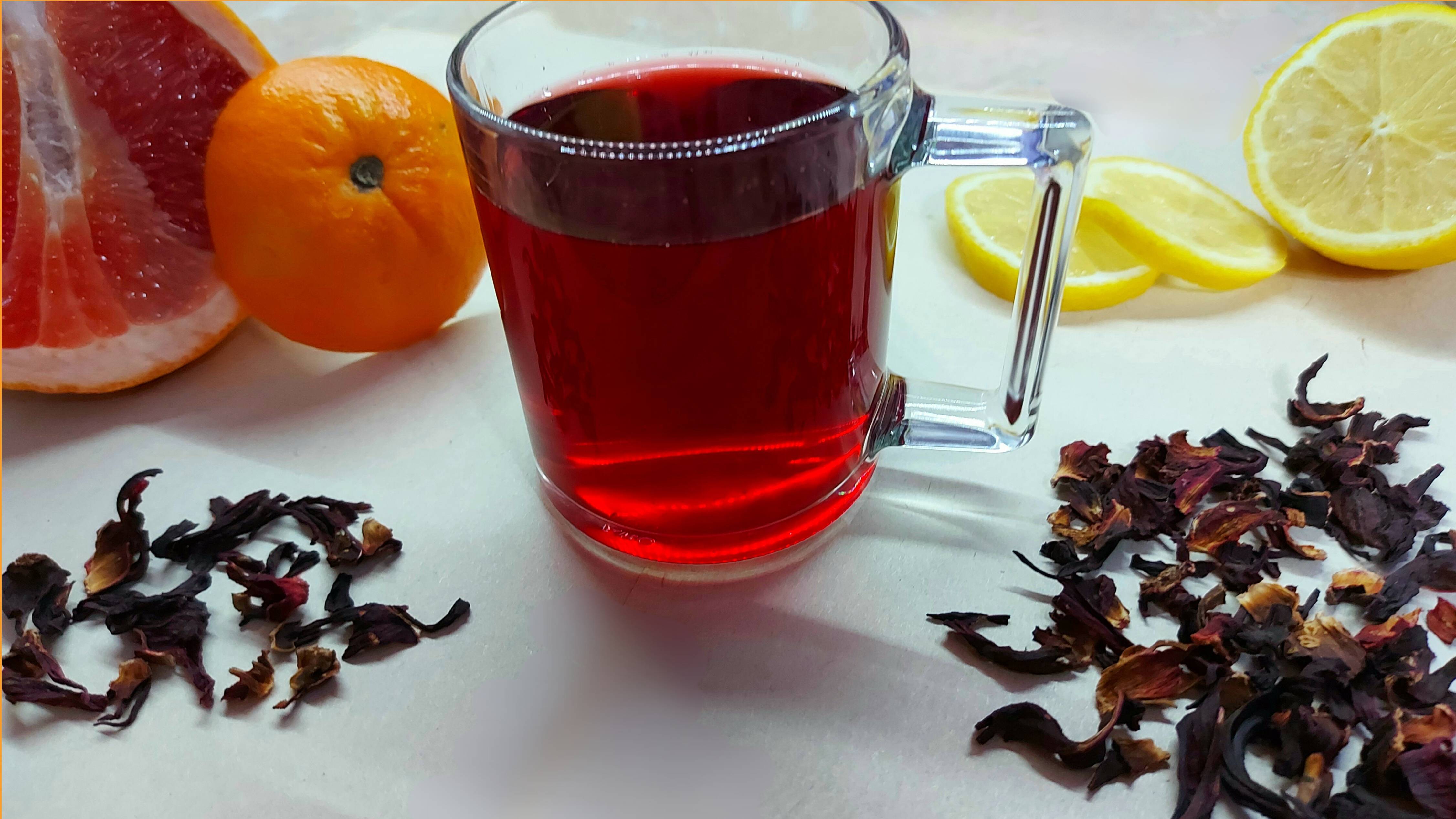 Чай каркаде с цитрусами и пряностями смотреть онлайн