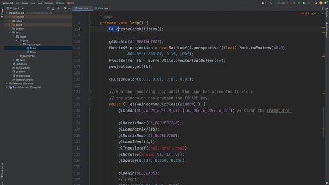 Уроки Java 3D Game / #4 – Генерация и расстановка блоков смотреть онлайн