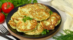 Когда обычные оладьи из кабачков надоели – готовлю вот так! Быстро и просто, но получается вкуснее