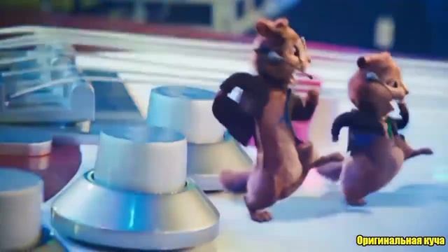 Элвин и Бурундуки поют MARKER - Аладдин смотреть онлайн