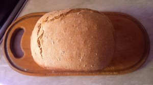 Хлеб рисовый с семенами и специями испекла в хлебопечке "Redmond"