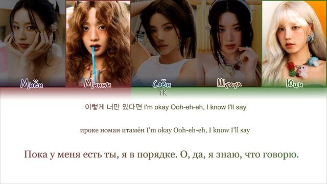 Киррилизация (G)I-DLE Neverland