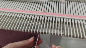 палантин/ шарф на вязальной машине ЛК 150 #вязанаямода #шарфы #палантин