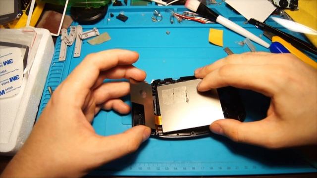 GAME BOY ADVANCE модификация экрана и корпуса