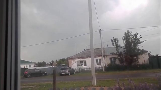 Гроза в Сумках летом 2022 года 2 видео