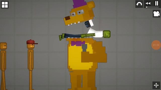 Мод и коллекция Five Nights At Freddy и укус 87 в Melon Playground