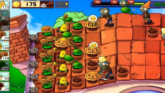 Прохождение игры Plants vs Zombies FREE. #92 смотреть онлайн