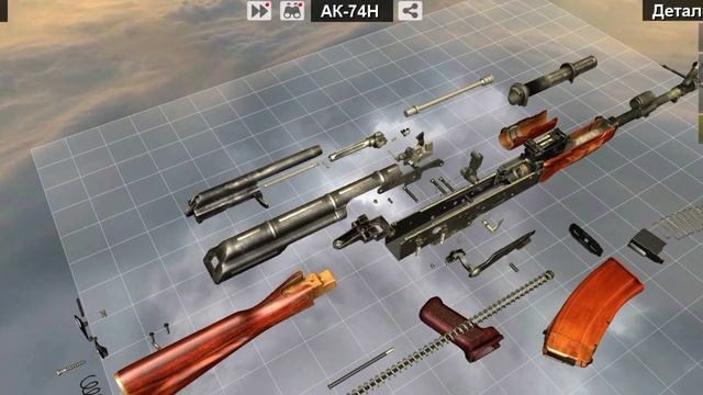 ПОЛНАЯ РАЗБОРКА АК-74 смотреть онлайн