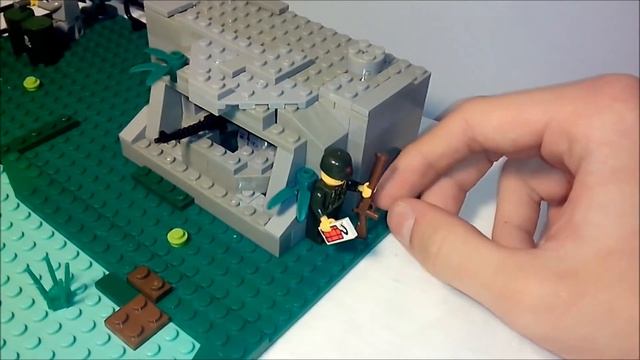 LEGO Cамоделка #34 на тему WW2 (ДОТ немецкий) смотреть онлайн