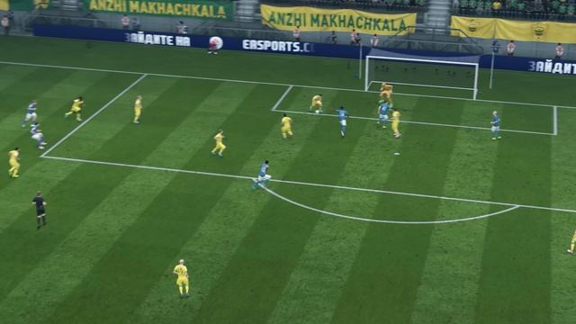 АНЖИ МАХАЧКАЛА - ДИНАМО МОСКВА. FIFA 18