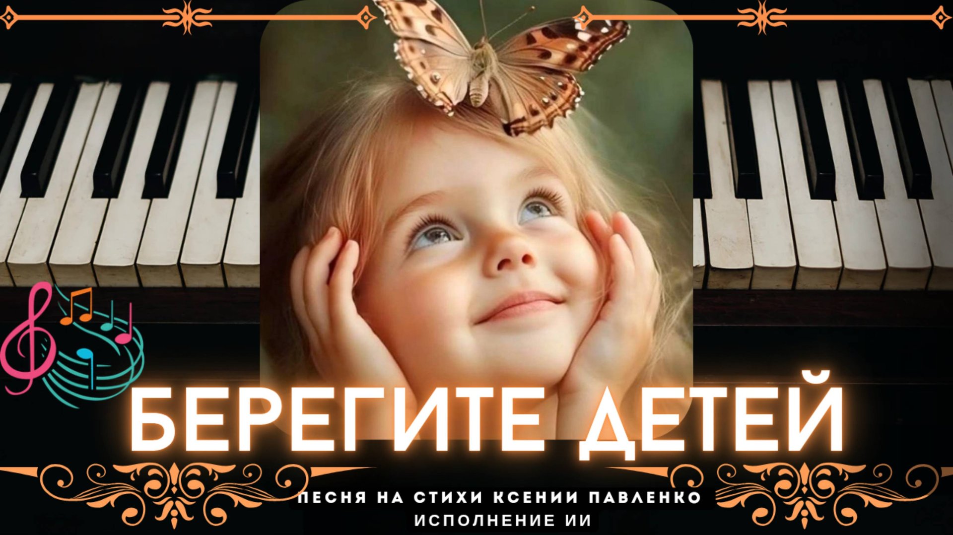 "Берегите детей " песня на стихи Ксении Павленко смотреть онлайн