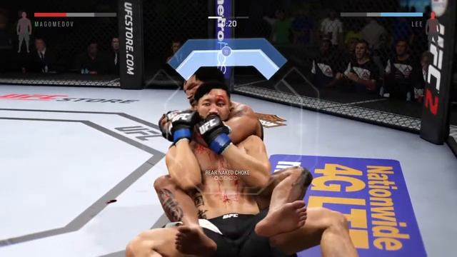 UFC 2 тайминг и болевой прием, просто красивый бой смотреть онлайн