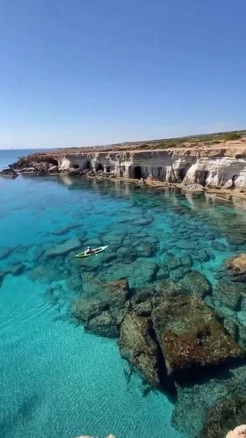 Мыс Греко - кипрский уголок с крутыми скалами 🏞, чисте