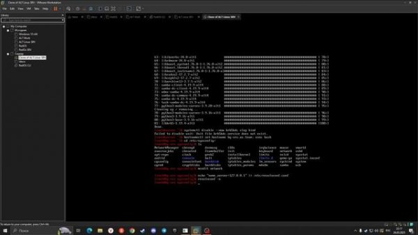 Развертывание домена на Alt Linux