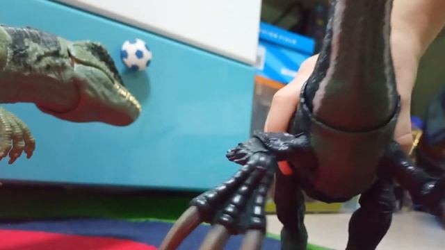 мега обзор фигурок тирекса, теризинозавра, гиганотозавра смотреть онлайн