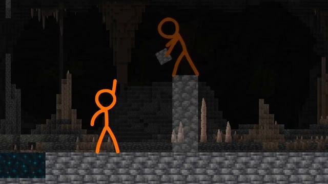 Русская озвучка Стикманов Анимация Vs Minecraft 26 серия 3 сезон @alanbecker