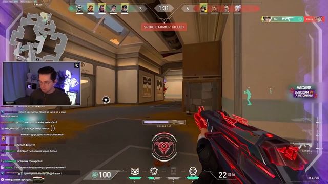 РЕКРЕНТ ПРОТИВ ЧИТЕРА СТРИМСНАЙПЕРА | RECRENT ВАЛОРАНТ смотреть онлайн