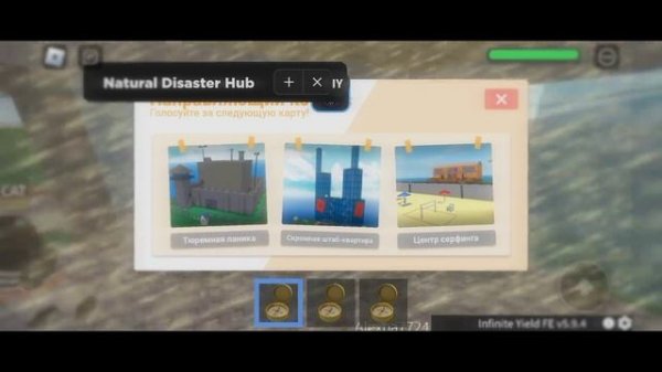 Рабочий(пока что) скрипт на Natural Disaster Survival Hub берите пок