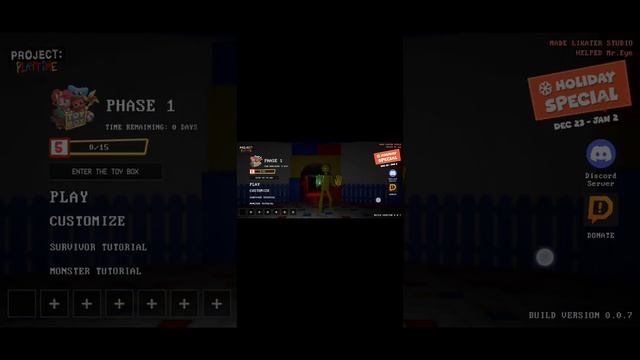 обзор на project playtime 0.0.7 от likater studio смотреть онлайн