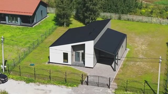 Шведский дом 136 м2 КП Павловский Парк смотреть онлайн