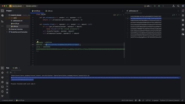 Python Web3. Смарт-контракт. Транзакция. Подготовка, отправ?