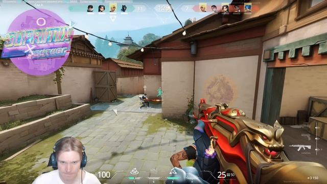 Когда выучил все раскидки на VYSE в VALORANT смотреть онлайн