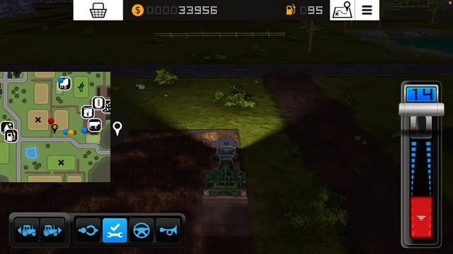 Я стал ТРАКТОРИСТОМ Начало Прохождения Farming Simulator 16 смотреть онлайн